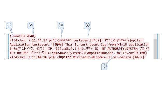 図10 syslog-ng Agent for Windowsサービスの再起動